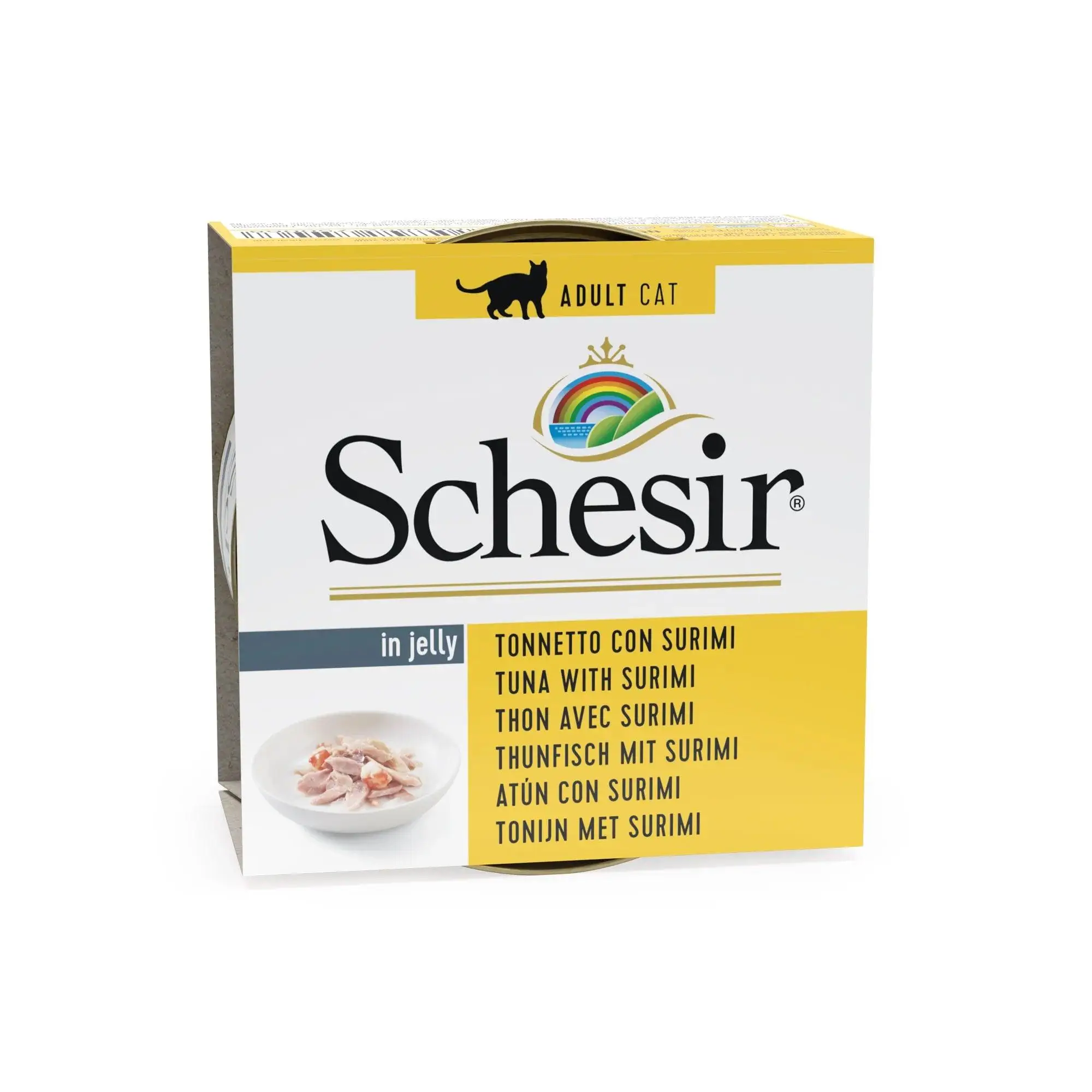 Schesir Atún y Surimi en Gelatina 12x85 gr