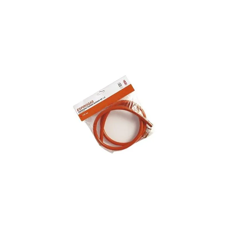 KIT MANGUERA BUTANO 1,5 METROS CON ABRAZADERAS