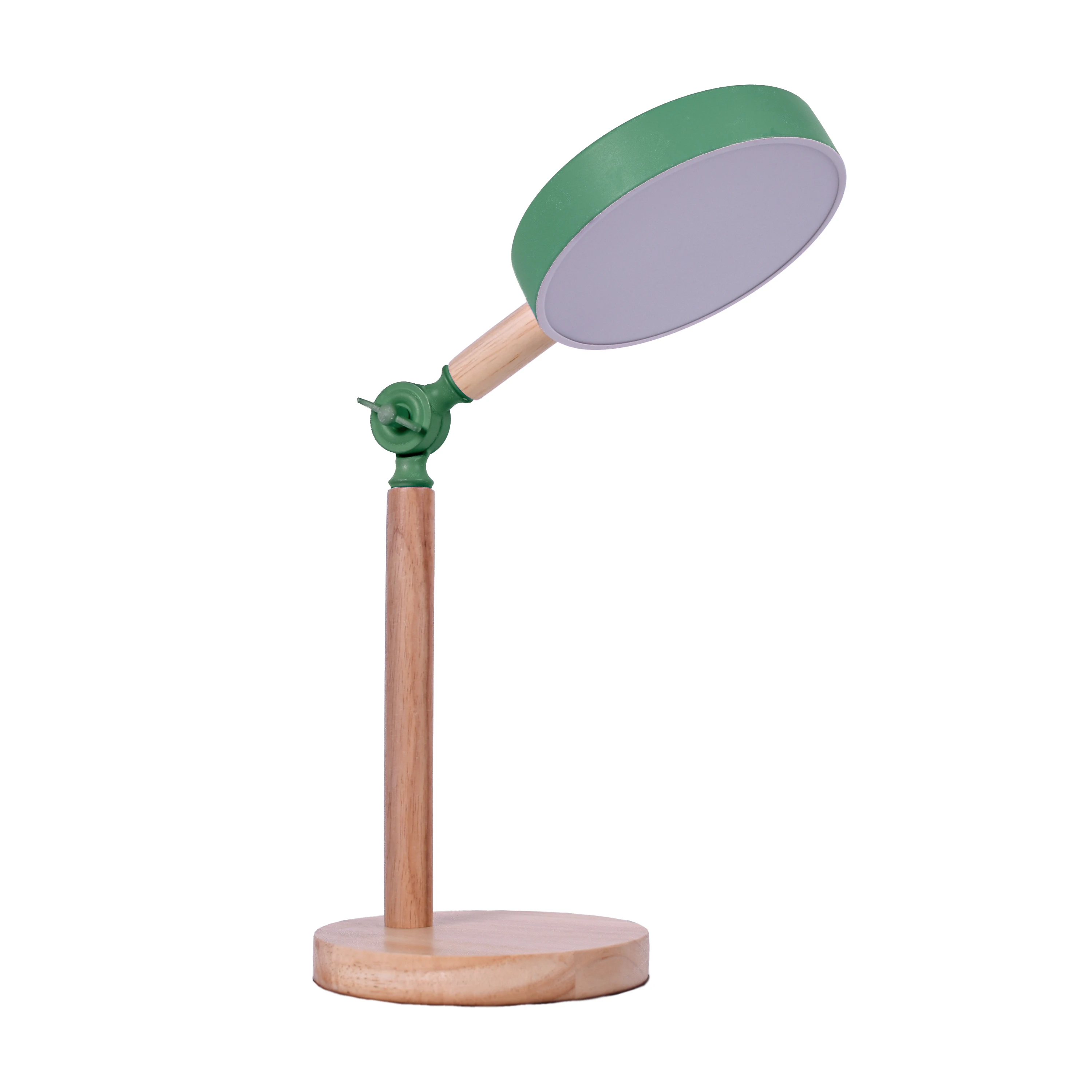 BEL AIR HOME - Lámpara Flexo de Escritorio LUPPA con Luz LED 12+12W, Madera y Metal, Diseño Moderno
