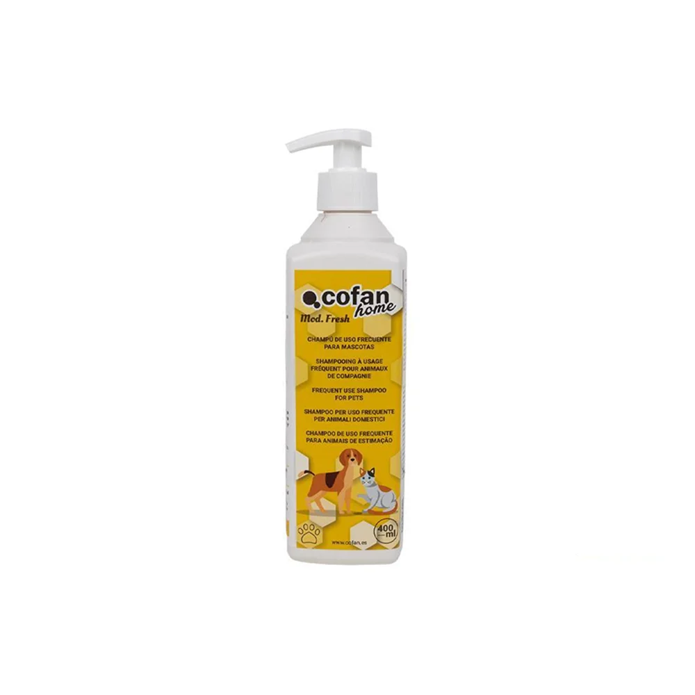 Champú Mascotas 400 ml con Citronela | Antiparasitario y Brillo | Cofan