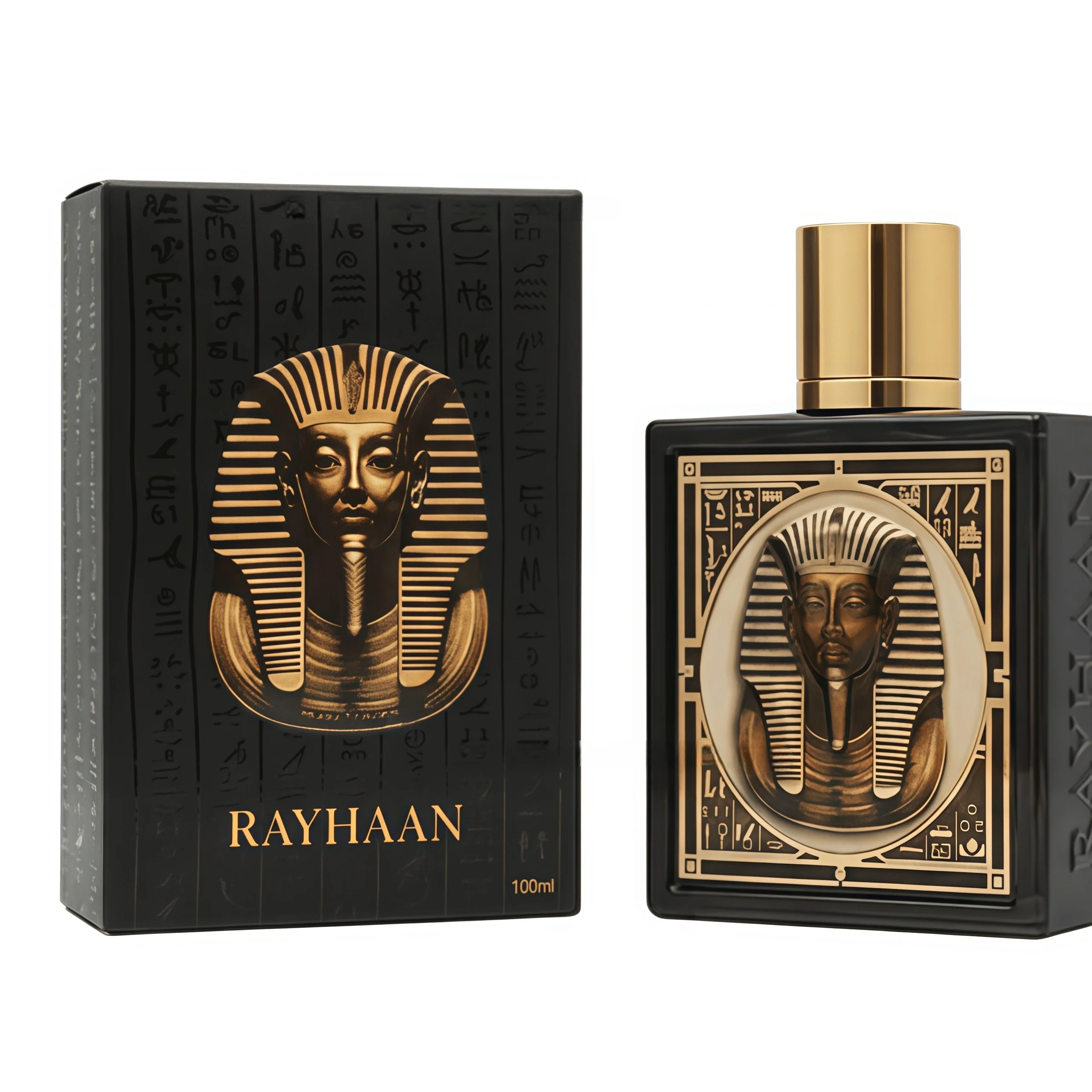 Unisex Perfume Arabe 100% Original Pharaoh Rayhaan 100 Ml - Notas Amaderadas Y Especiadas De Lujo - Imagen 5