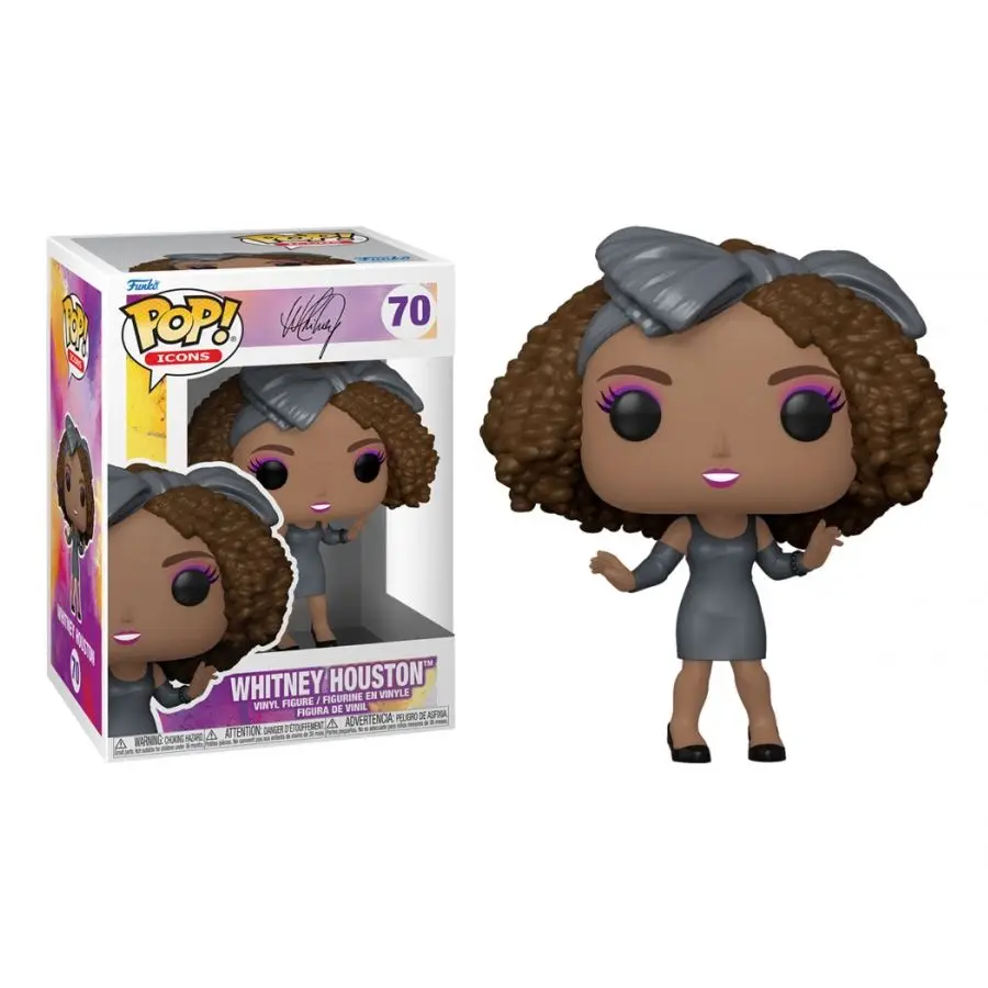 FUNKO POP! WHITNEY HOUSTON - HOW WILL I KNOW, 61354, Nº70, TIENDA CON LICENCIA OFICIAL