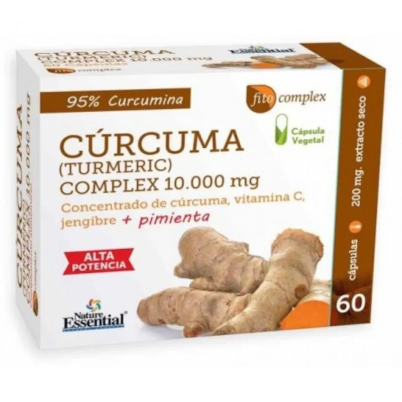 Curcuma Complex Ginger + pepper Nature Essential 60 capsules