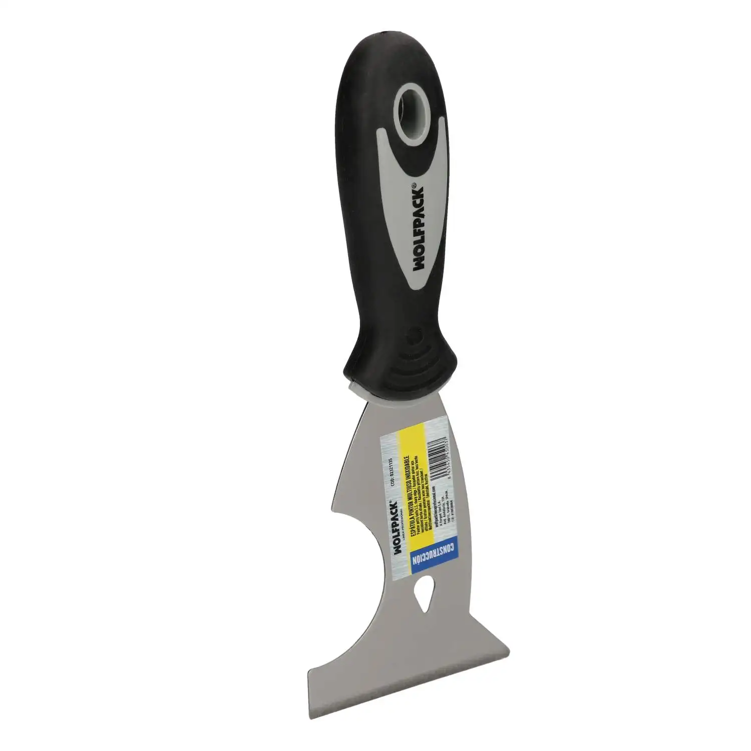SANCO STORE - WOLFPACK LINEA PROFESIONAL Espatula Pintor Multiuso Inoxidable