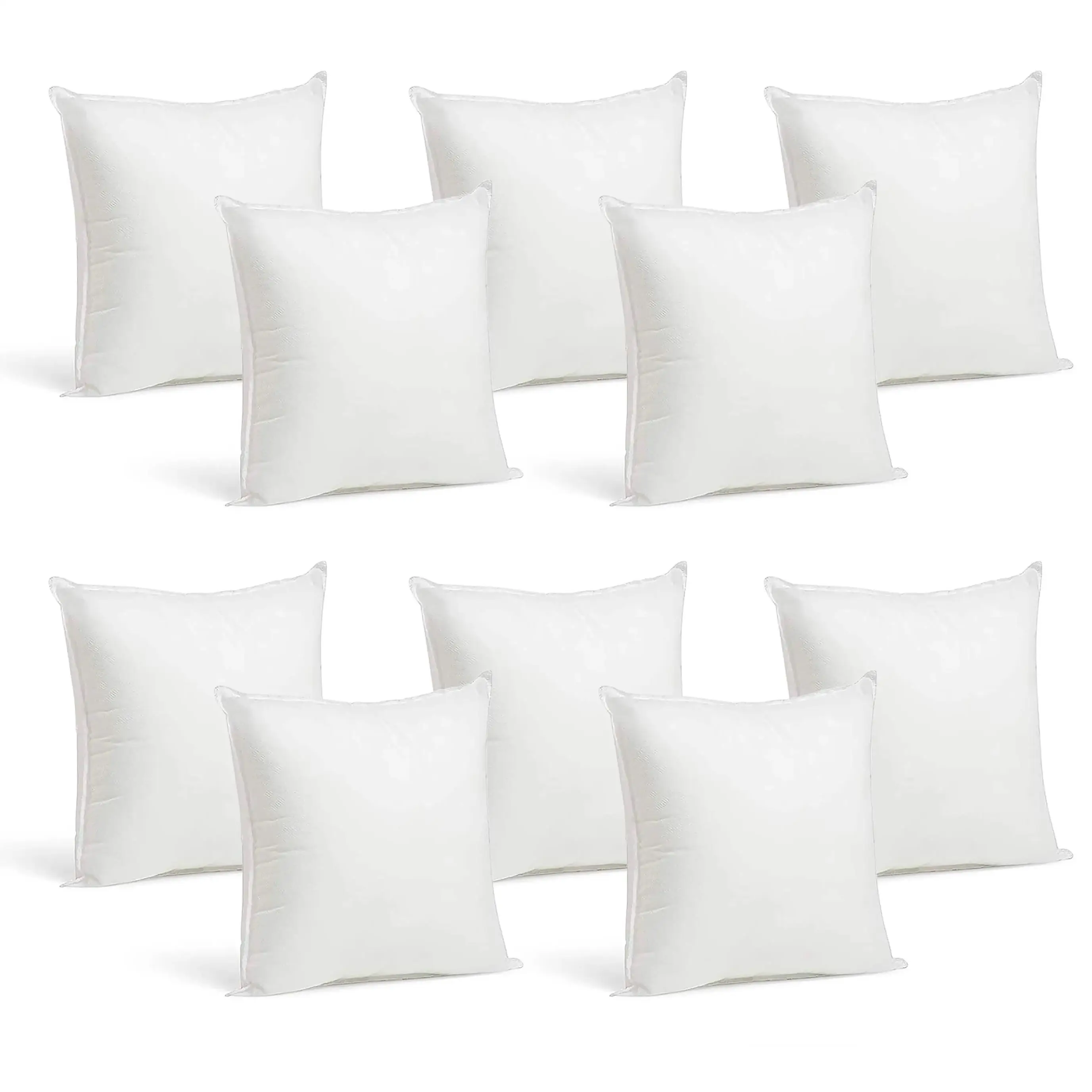 Pack of 2 or 4 PCs, Cushion Filling, Decorative Cushion, Household Padded Cushion, Hollow Fiber Fill, for Sofa, Bed or Car, All Sizes, 30x50 45x45 50x50 50x70 60x60 60x40cm