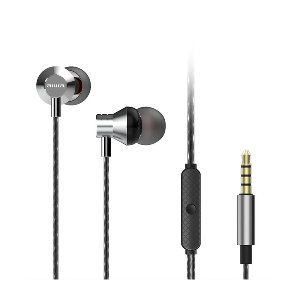 🎀Aiwa-ESTM-50|Auriculares in-Ear(con micrófono)|potente sonido Excelente aislamient