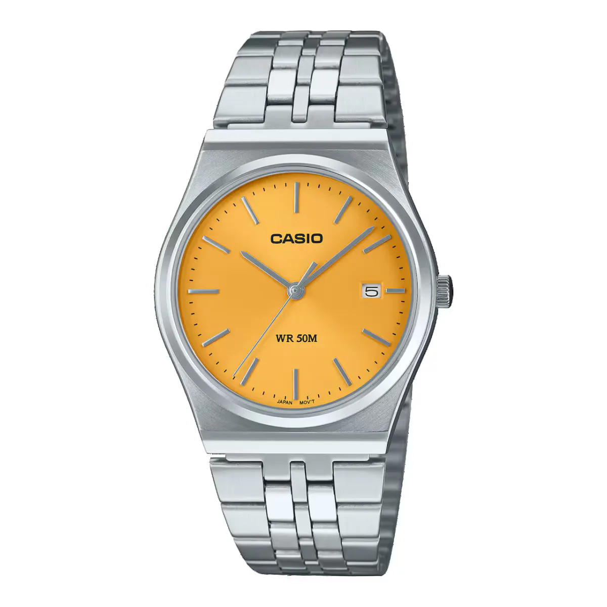 Casio Reloj Mujer Analogico Cuarzo con Correa de Acero MTP-B145D-9AVEF