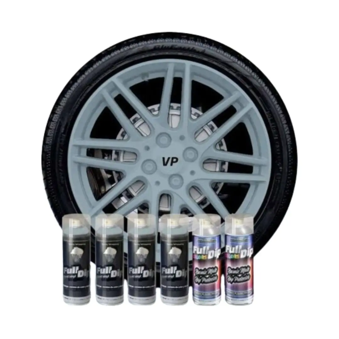 Autofulcar-PACK 4 SPRAYS FULL DIP NARDO GREY EXTRA protection matte-400ml unit