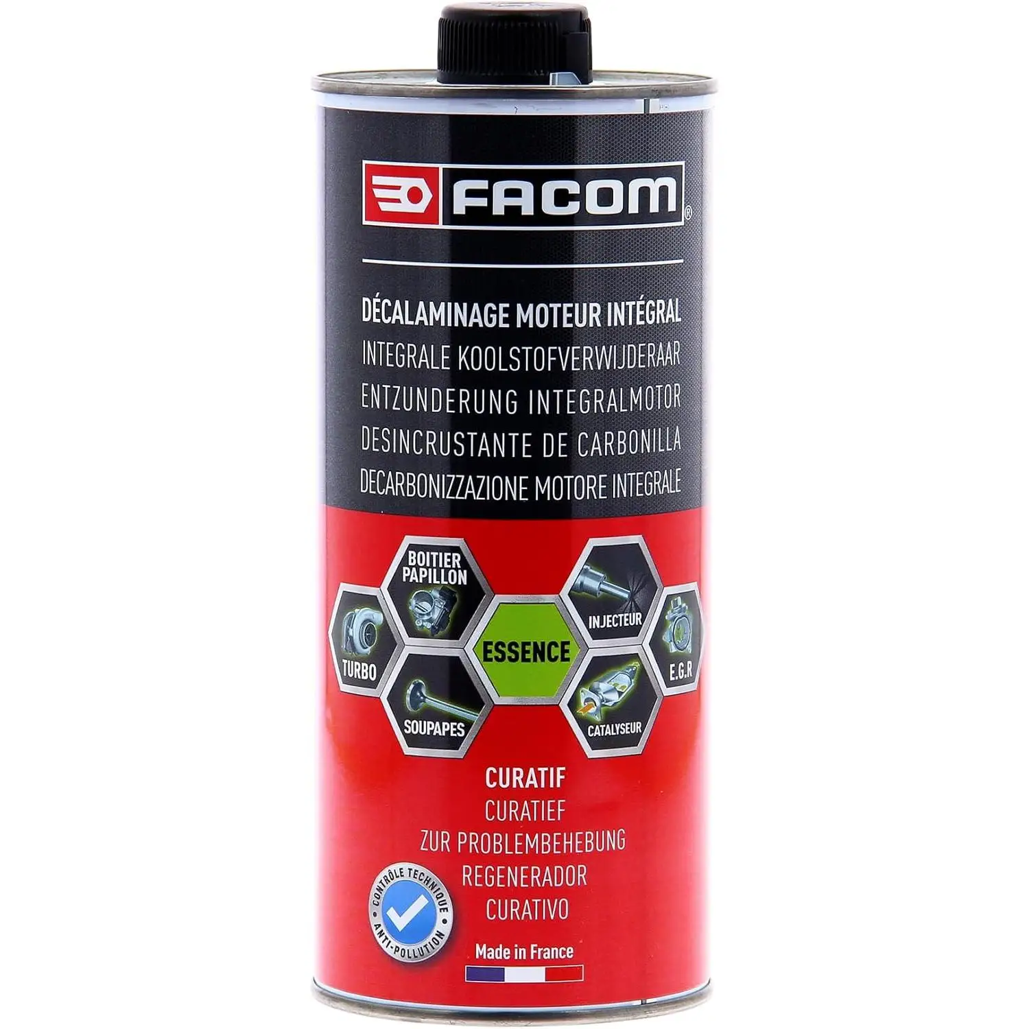 FACOM – nettoyeur complet pour moteur à essence, injecteurs de détartrage, valve turbo EDR, guérison 1L