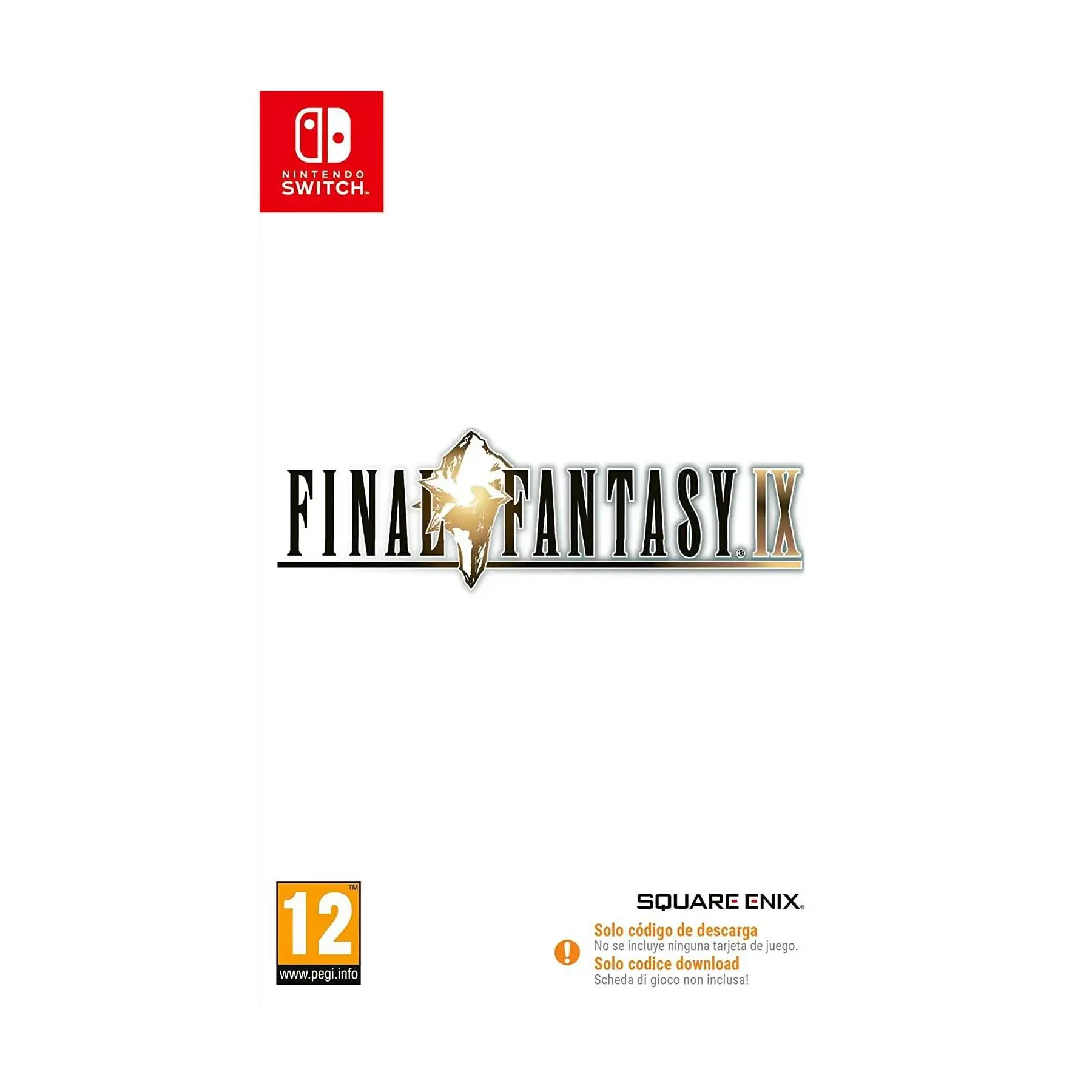 Final Fantasy IX Code In Box Switch