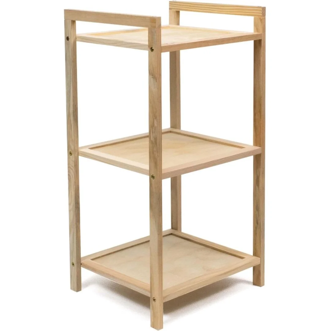 NAKLOE - Estanteria - Estanterias de madera - Estanteria y organizacion - Estanteria baño -