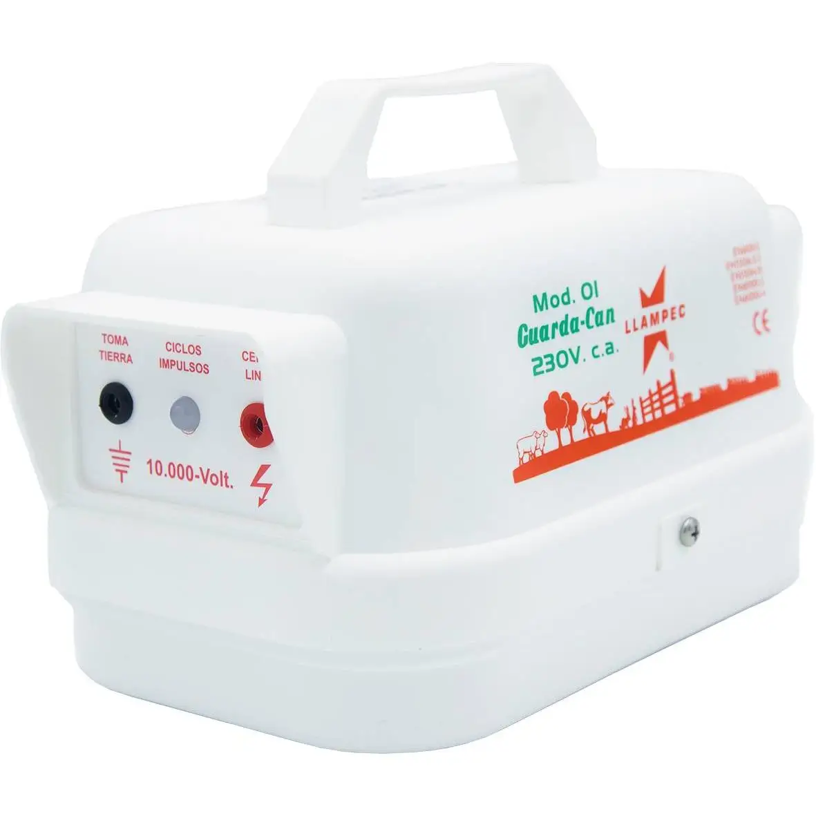 Llampec Pastor eléctrico directo a red 220V