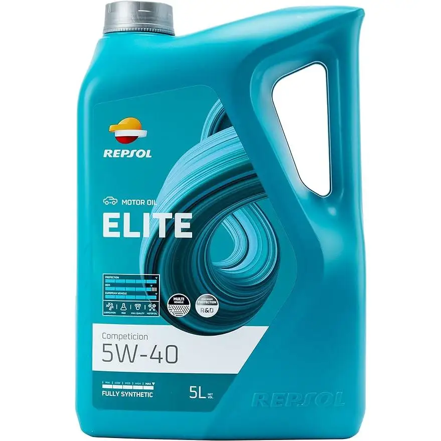 REPSOL 5W-40 5L competition ELITE car synthetic lubricating oil