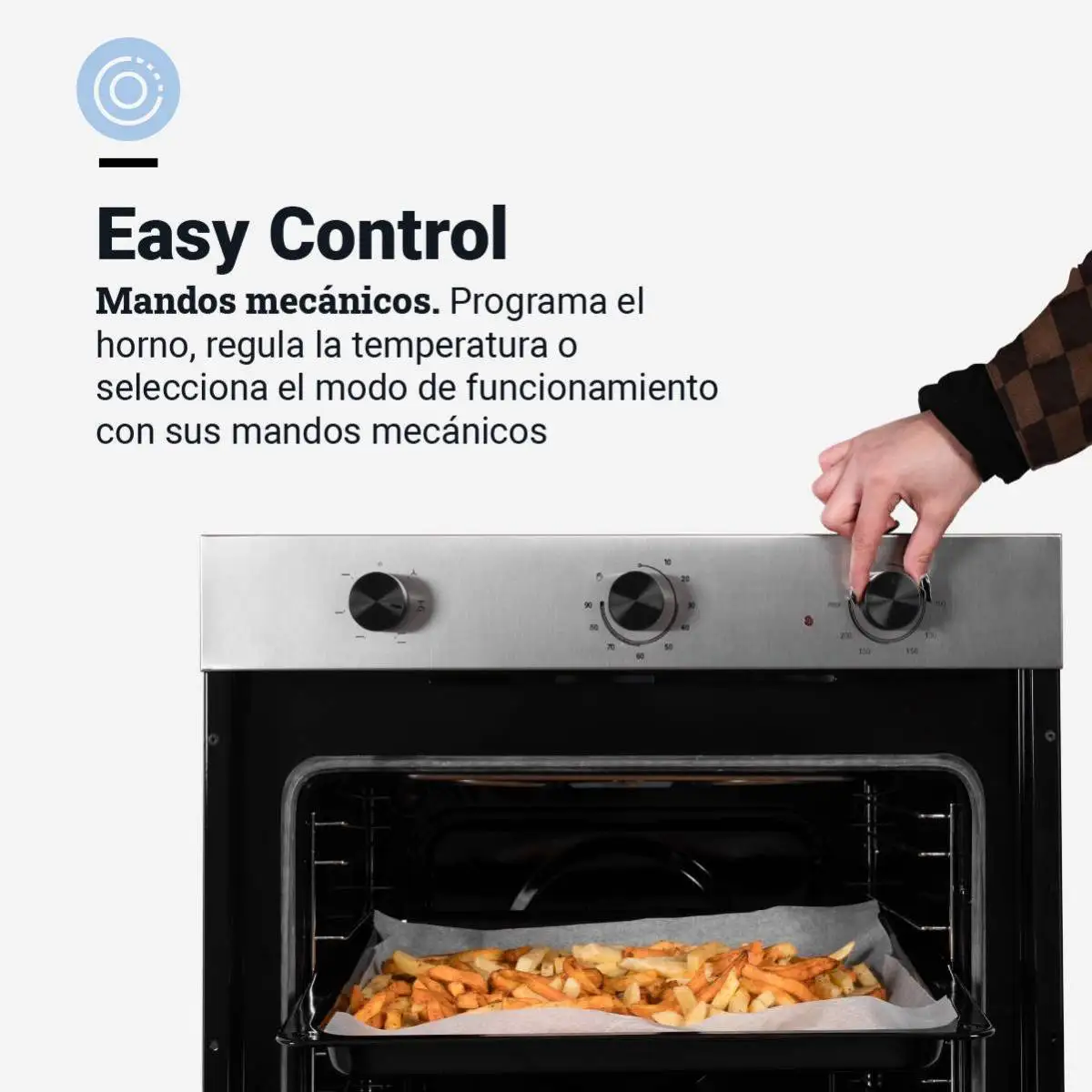 Universalblue digital multifunction oven stainless steel 67l - convection grill |   Timer and accessories included