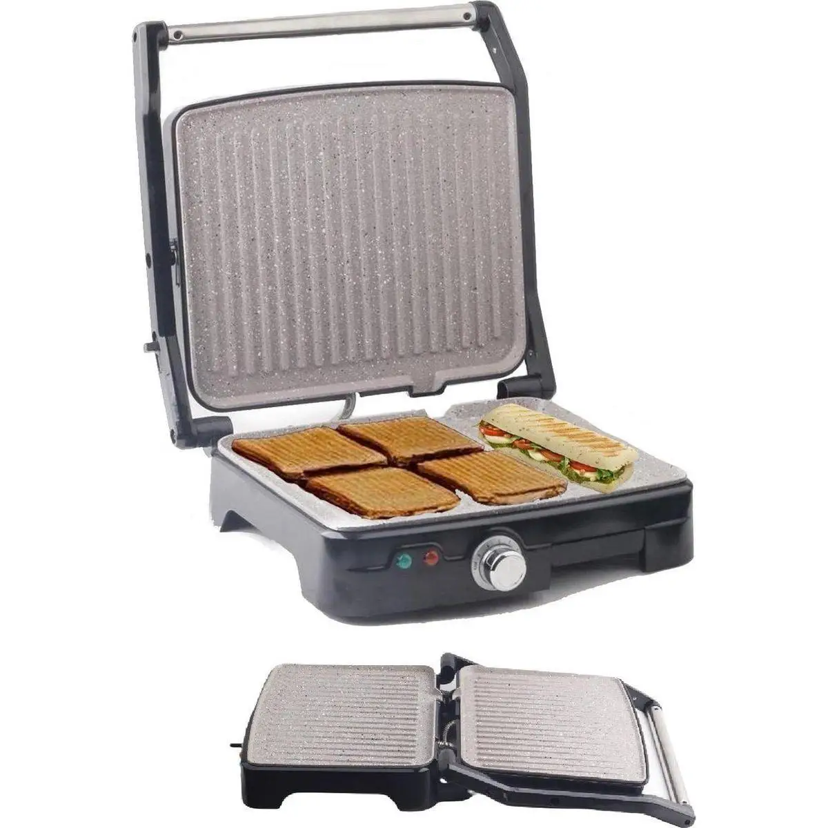 plancha grill   Royal Swiss de 1800 W -anthiadherente -