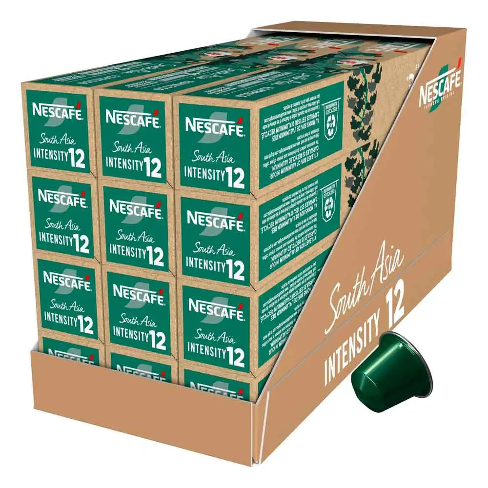 3 Americas Nescafé. 120 cápsulas de Aluminio (12 tubos de 10 cafés)  Formato ahorro