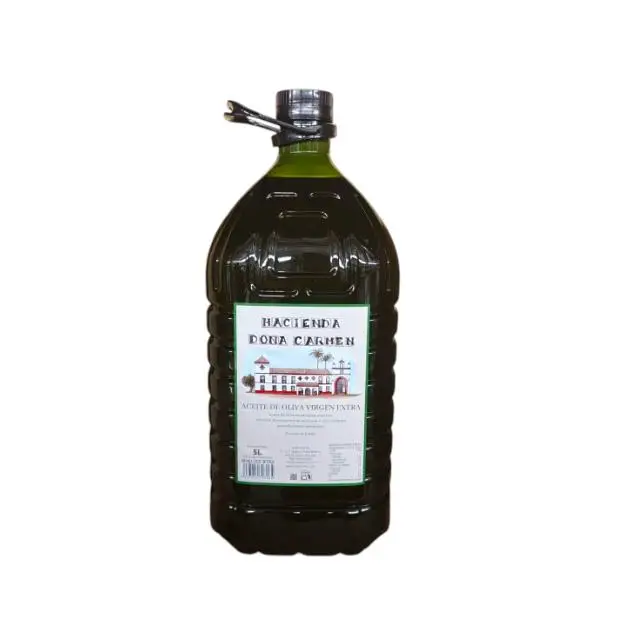 Aceite de Oliva  Virgen extra 100% natural HACIENDA INMACULADA Seleccion de aceitunas categoria superior 5L ideal para todo tipo de usos. Calidad y sabor de confianza garantizada