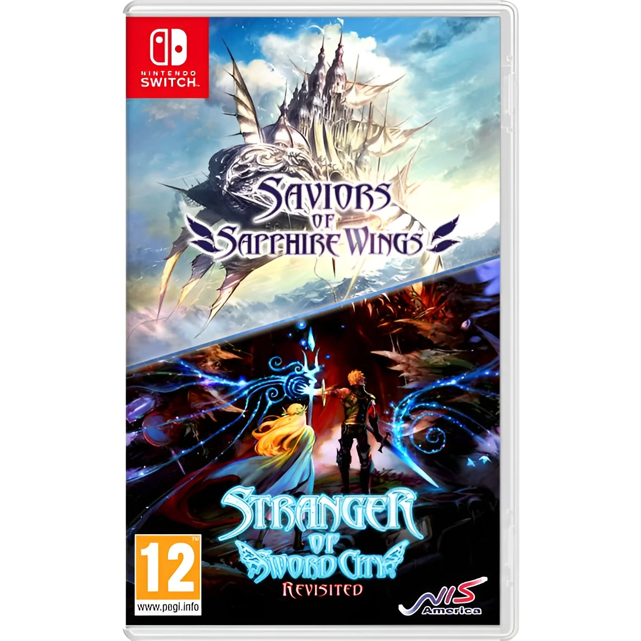 Saviors of Sapphire Wings/ Stranger of Sword City Revisited (Importacion UK) - Nintendo Switch - Nuevo precintado