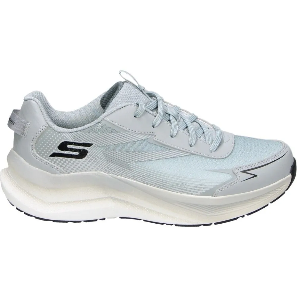 SKECHERS | Zapatillas Skechers Max Cushioning Ascender Stable-Pacer para Mujer – Deportiva Gris con Detalles – Sneakers con Cordones – Goga Mat – Max Cushioning – Apto para Lavadora – Cómodas – Modelo 404023L-GRY
