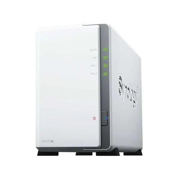 Nas synology diskstation ds223j/ 2 bays 3.5 '- 2.5'/ 1gb ddr4/Tower format