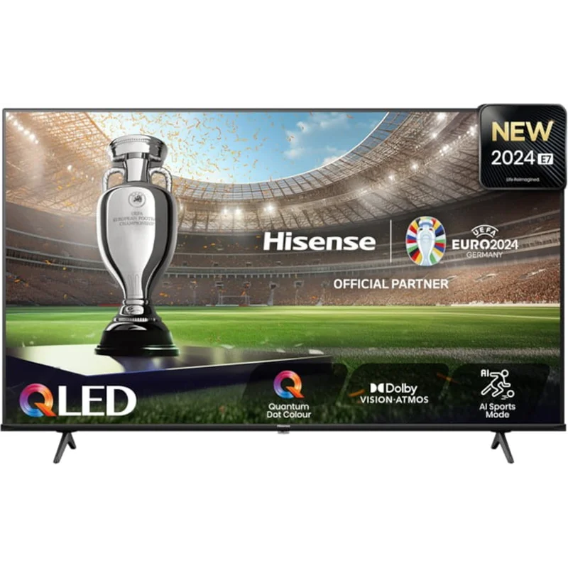 Hisense 50e7nq 50 4k ultra hd smart tv wifi black - television