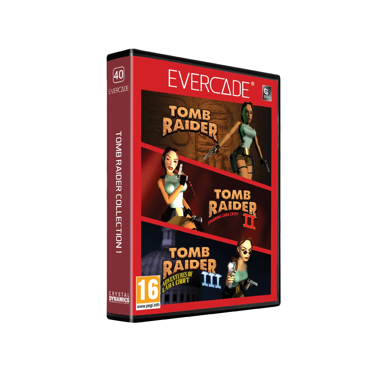 Cartucho Evercade Tomb Raider Collection 1 - Nuevo precintado - PAL España