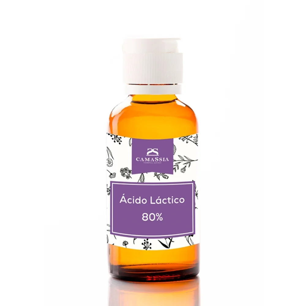Camassia Ácido láctico 80% | Ácidos cosméticos | Para regular el pH de las cremas caseras