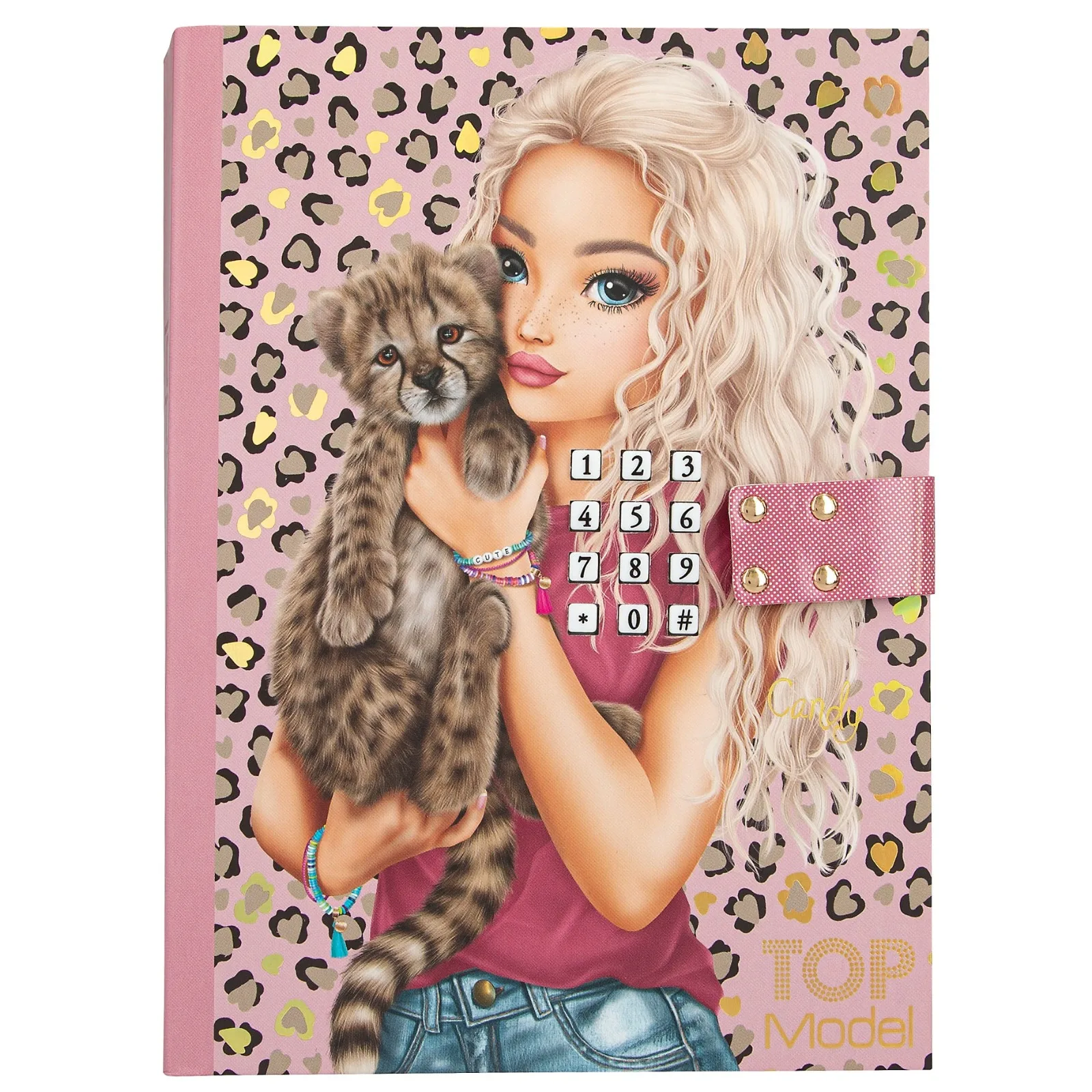 TOP MODEL - DIARIO CON CÓDIGO SECRETO LEOHEART, 0013941, TIENDA CON LICENCIA OFICIAL, ENVIO EN 24-48 HORAS EN PENÍNSULA, JUGUETES, PAPELERÍA