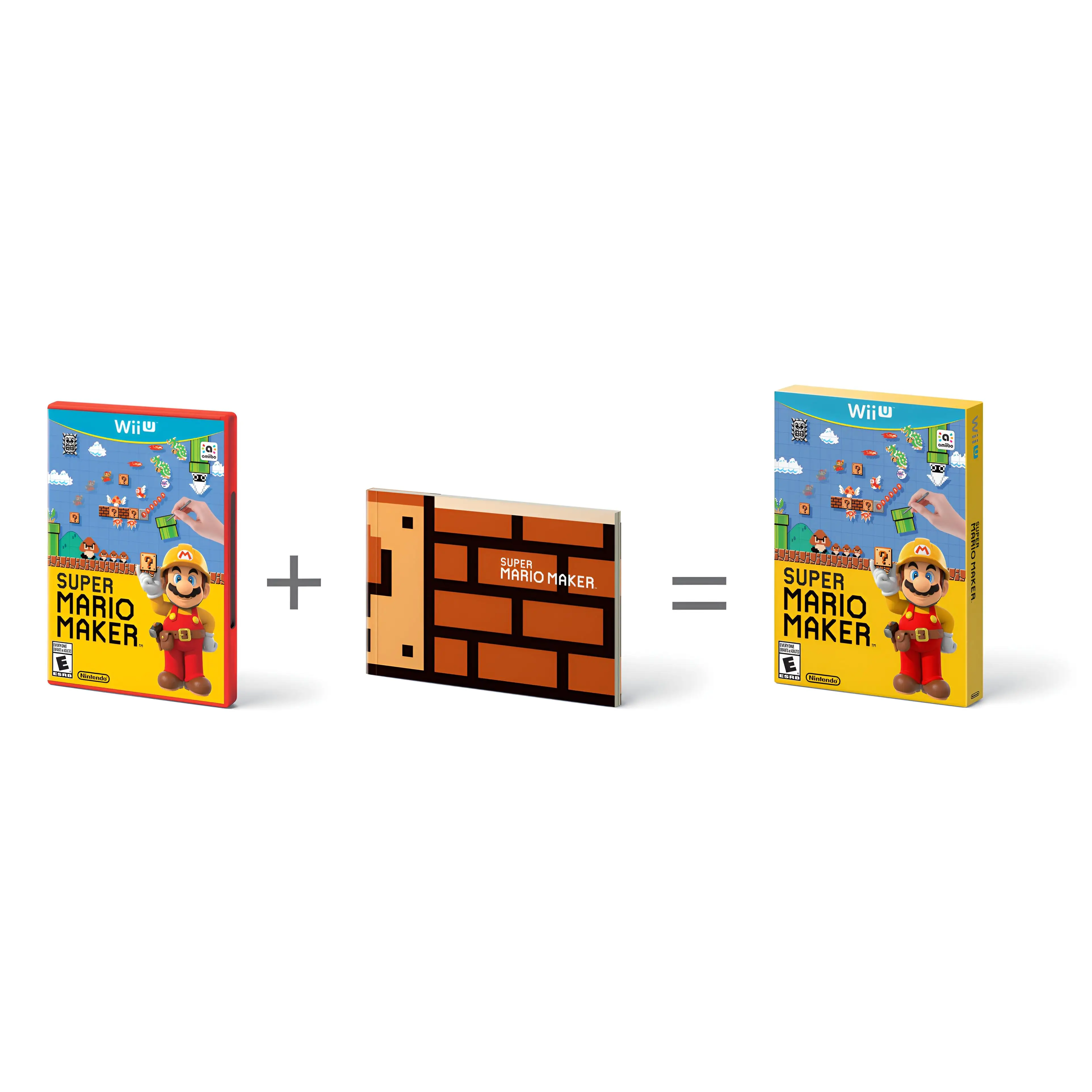 Super Mario Maker + Artbook (Importacion UK) - Nintendo Wii U - Nuevo precintado