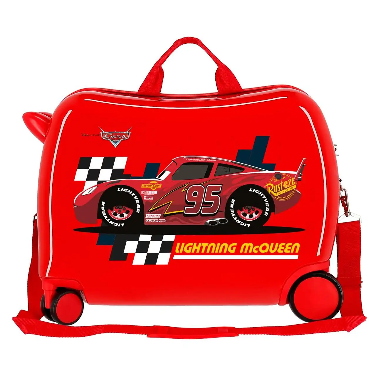 Disney Cars Maleta Correpasillos ABS Rígida Rayo Mcqueen