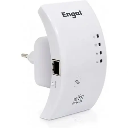 Engel Pw3000 2.4 Ghz 54 Mb/s White-Wifi repeater