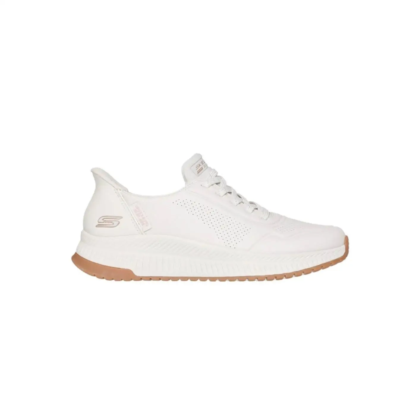 Zapatillas Skechers Bobs Squad 4 Mujer Blanco