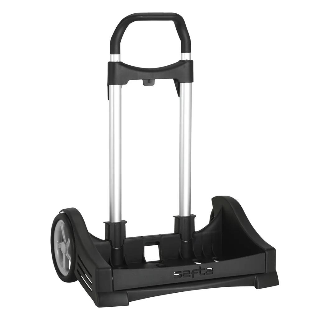 Carro Portamochilas Plegable Evolution Negro 85X40X28 Cm (Safta 641075205)