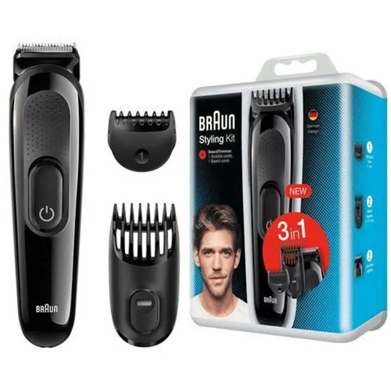 Braun SK2000 3 in 1 rechargeable beard trimmer with 11 length settings