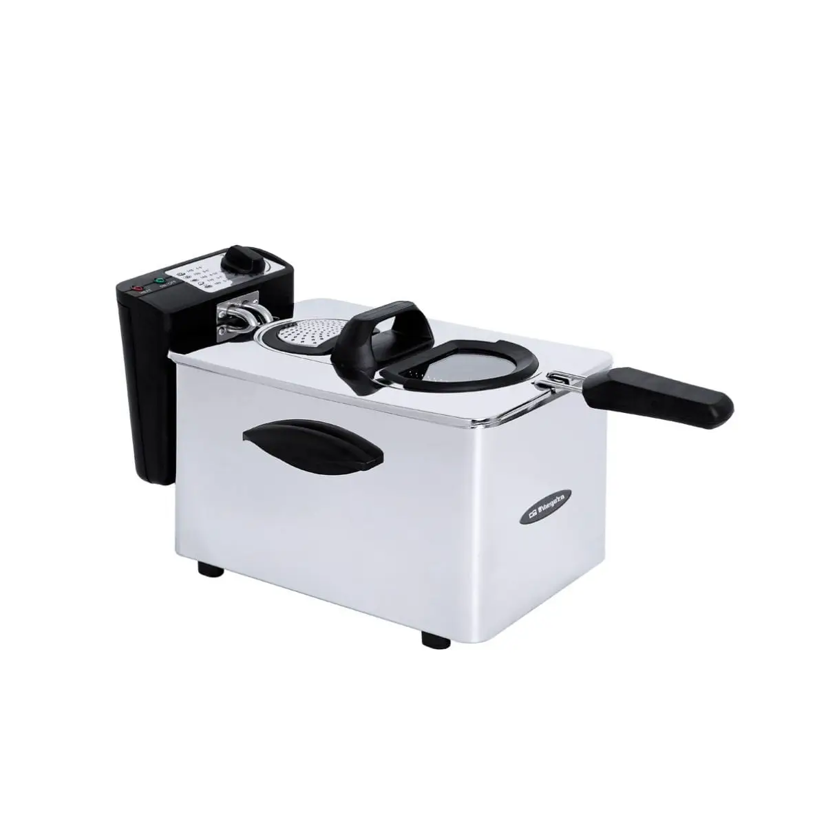 Freidora Orbegozo FDR45 2000W 4L termostato regulable inox