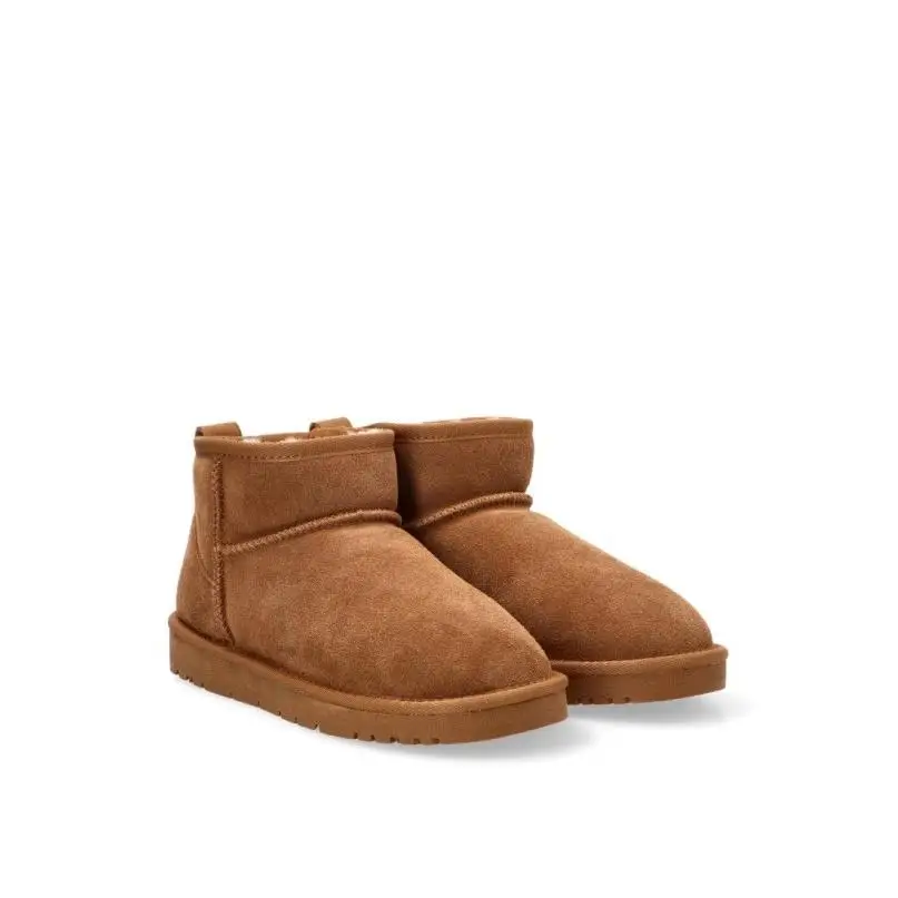Botin Ugg Stay - Mujer - Suela Plana - Modelo 71-762 - Color Camel