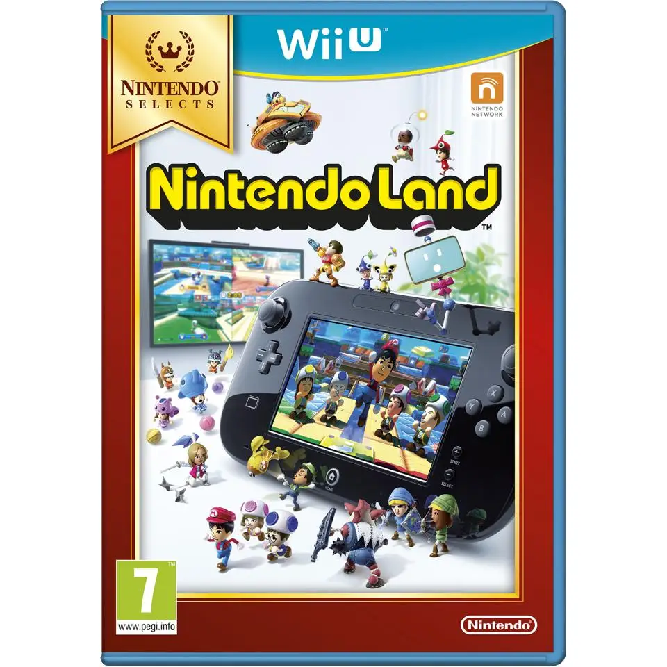 Nintendo Land (Selects Importacion UK) - Wii U, new and sealed game for Wii U, featuring fun mini-games and immersive environments, perfect for family and friends; ideal choice among Wii games for an engaging gaming experience.