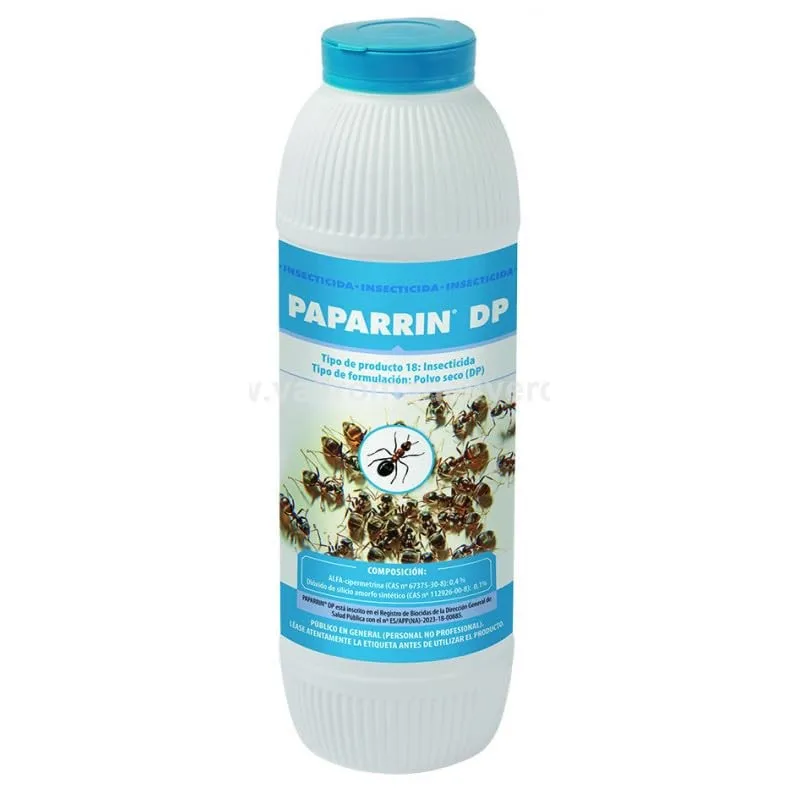 PAPARRIN INSECTICIDA DP 750 GRAMOS