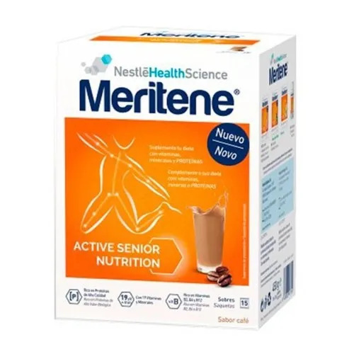 Meritene Active Senior Nutrition Batido de Cafe 15 Sobres