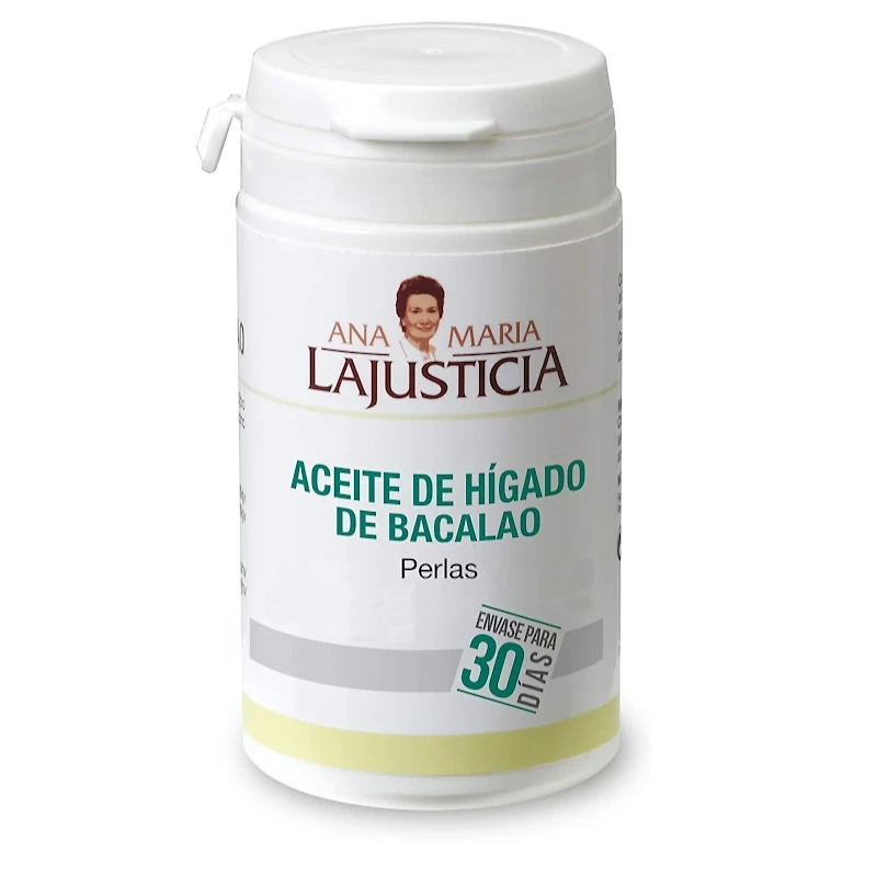 ANA MARÍA LAJUSTICIA ACEITE DE HIGADO DE BACALAO 90 PERLAS