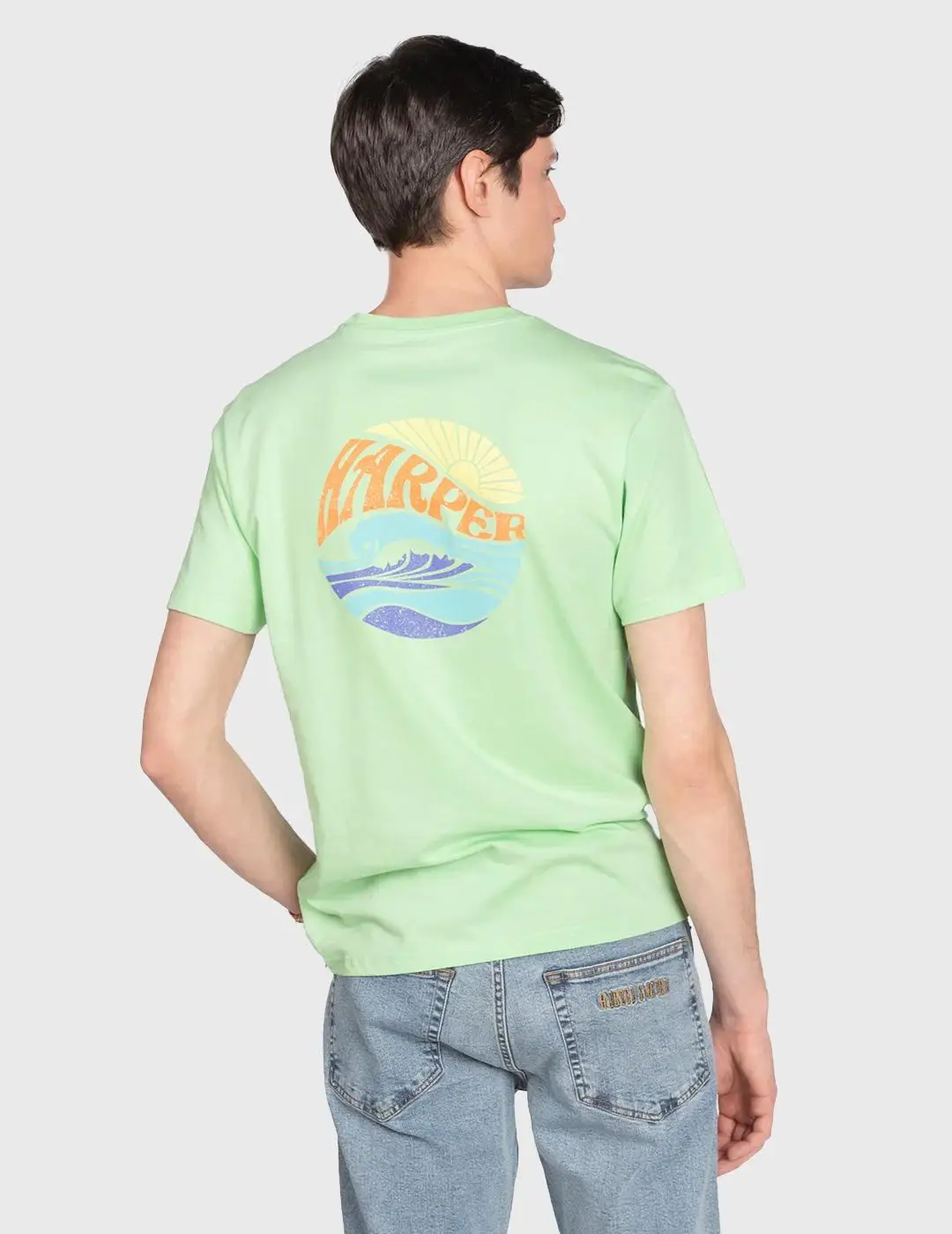 Harper & Neyer Green California T-shirt for men