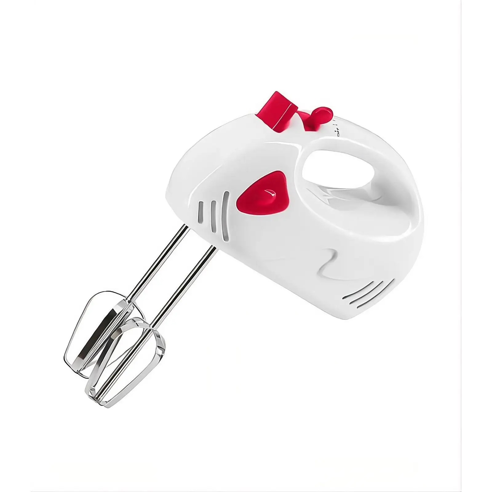 Batidora Eléctrica Amasadora, Especial para Repostería, 7 velocidades, 2 varillas batidoras, Potencia 150W, Botón de expulsión, Varillas de Acero Inoxidable