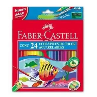 FABER pencil FABER watercolor C/24 SURT C/CARTON without Collection