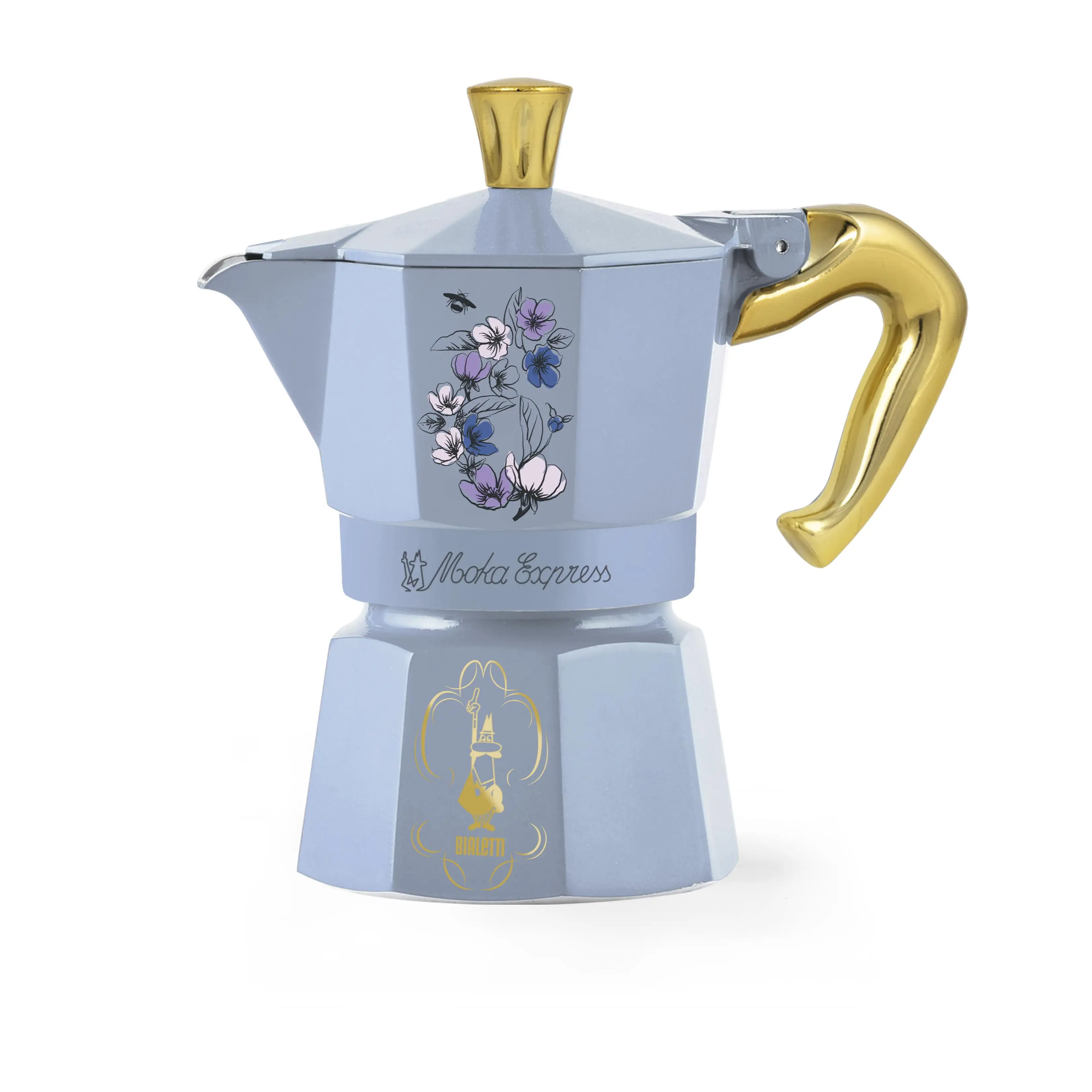 BIALETTI OFFICIAL STORE - Moka Express Bridgerton Royal Collection 3 tacitas y 6 tacitas -  Producto 100% Auténtico con Código de Barras y Lote