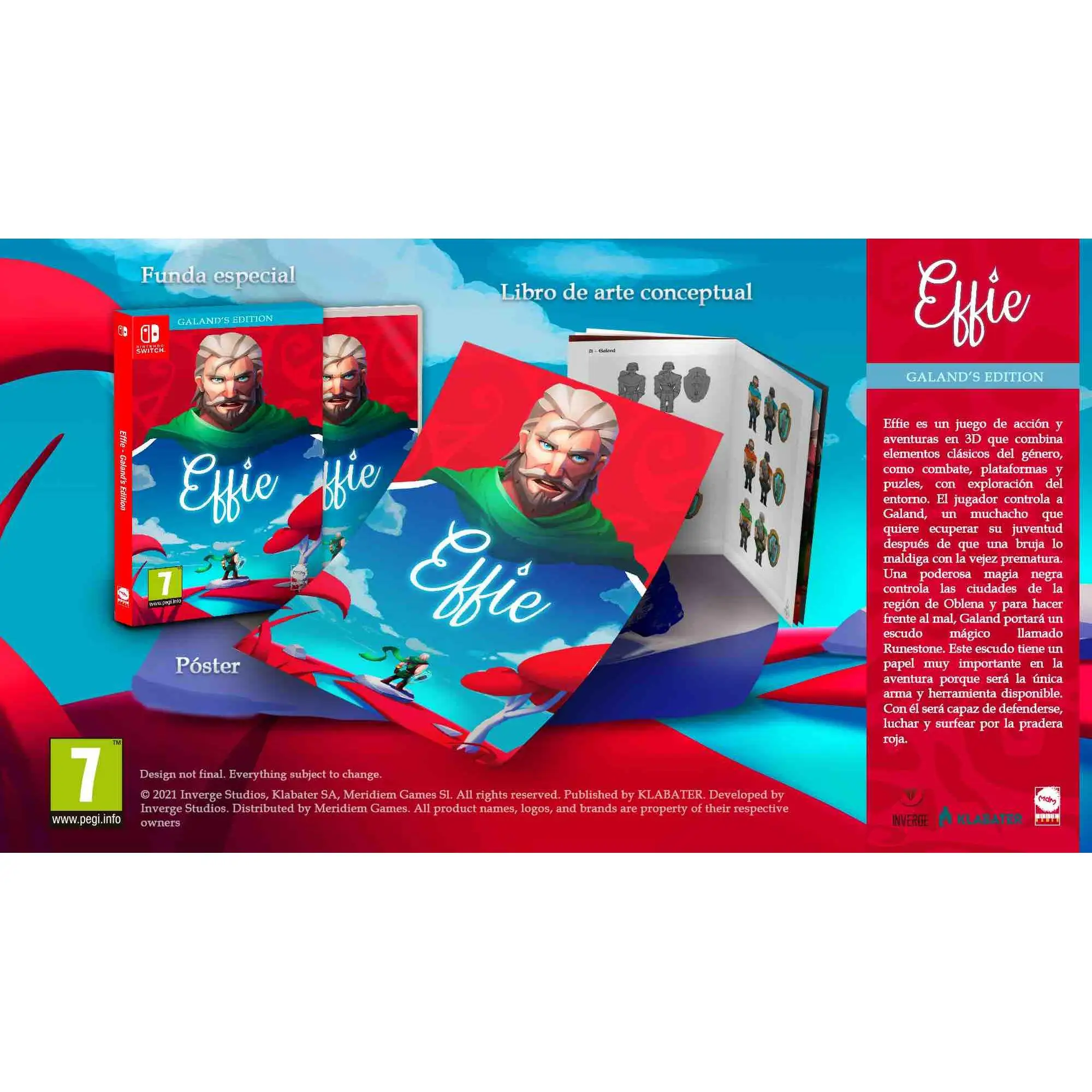 Effie Galands Edition - Nintendo Switch - Nuevo precintado - PAL España