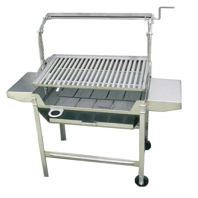 Baluja Barbacoa Todo en Acero Inoxidable Graduable en Altura Mod. 720