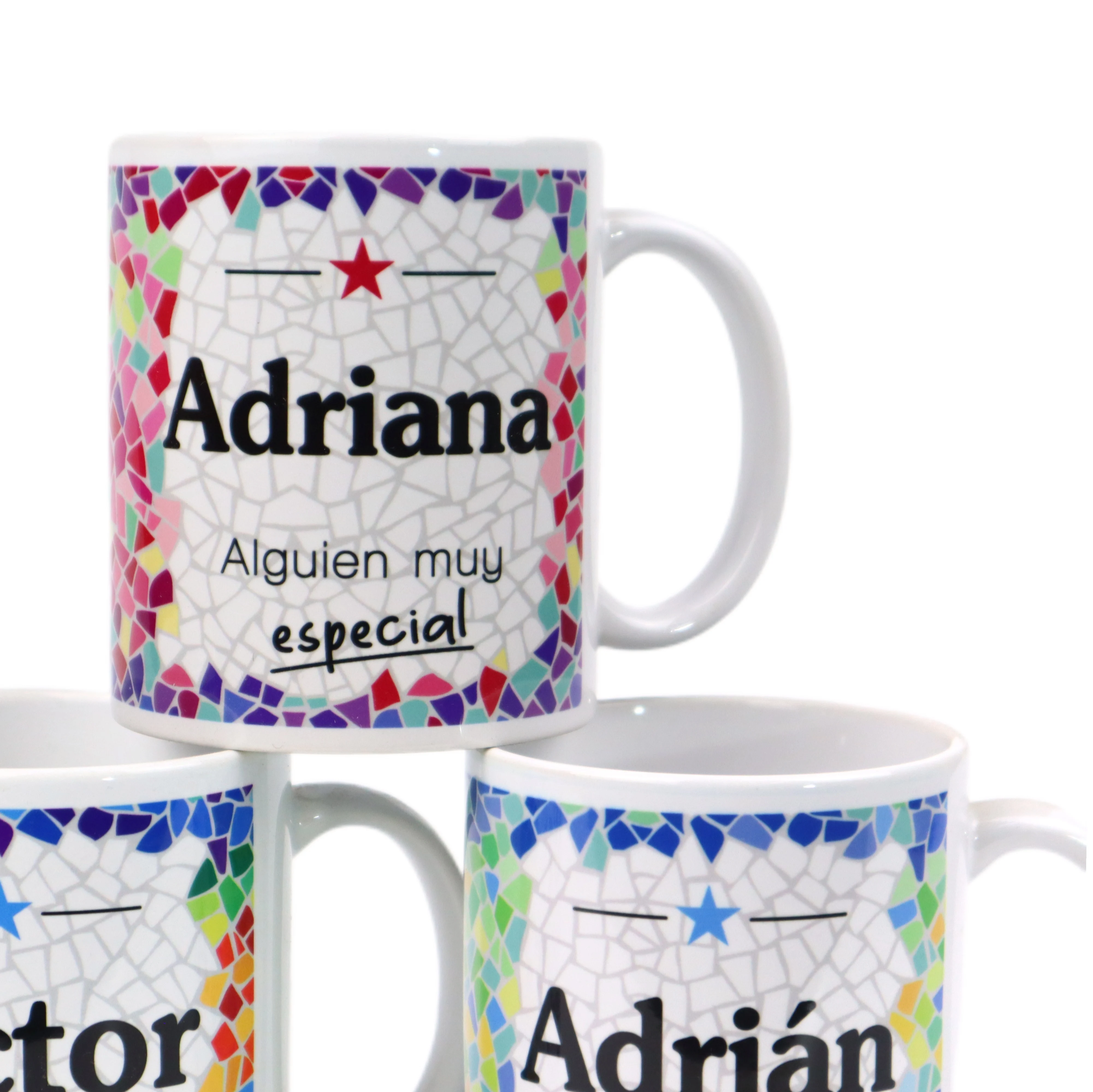 Personalized Mug Set with Gift Box, 330ml Capacity, 9.5 x 8 x 8 cm, Unique Ceramic Design for Coffee or Tea, Various Colors, Perfect for Breakfast or as a Christmas Gift #2