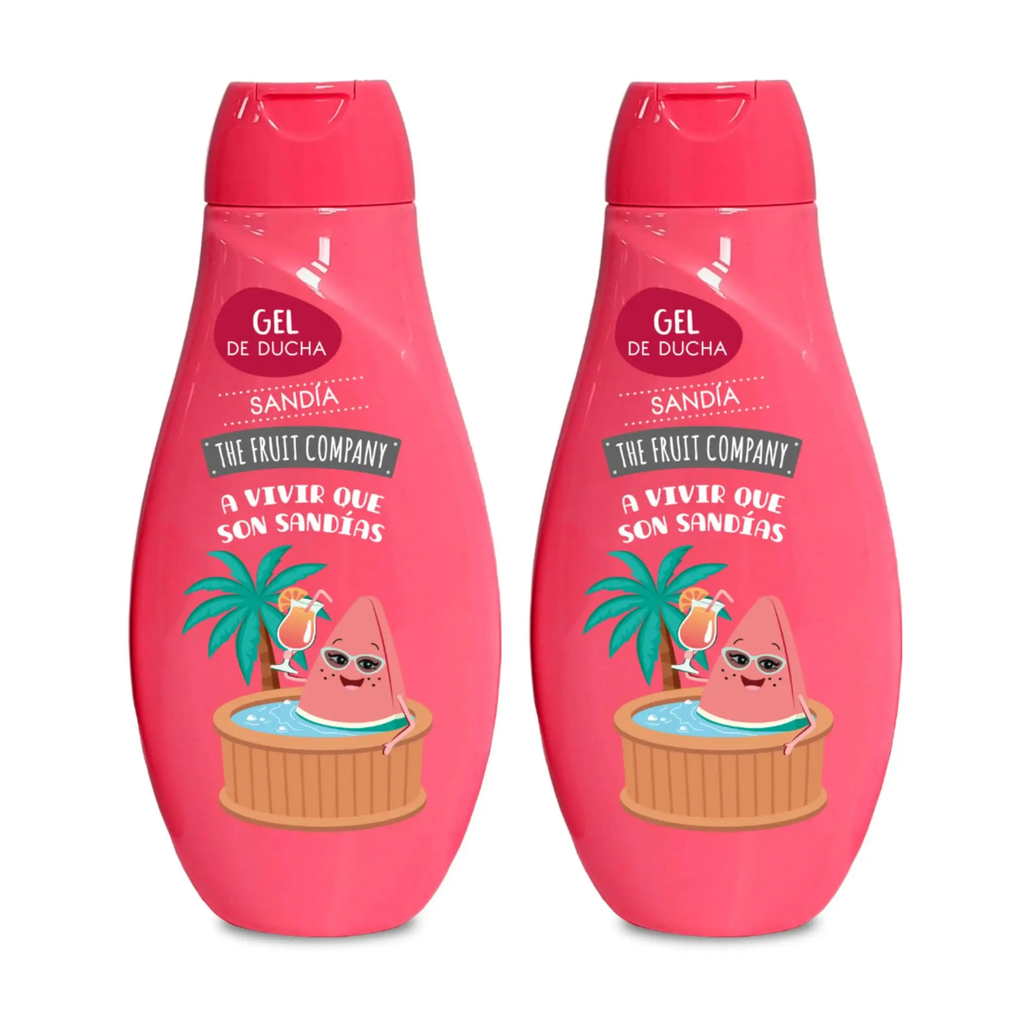 2 units watermelon shower gel 600 ml tfc