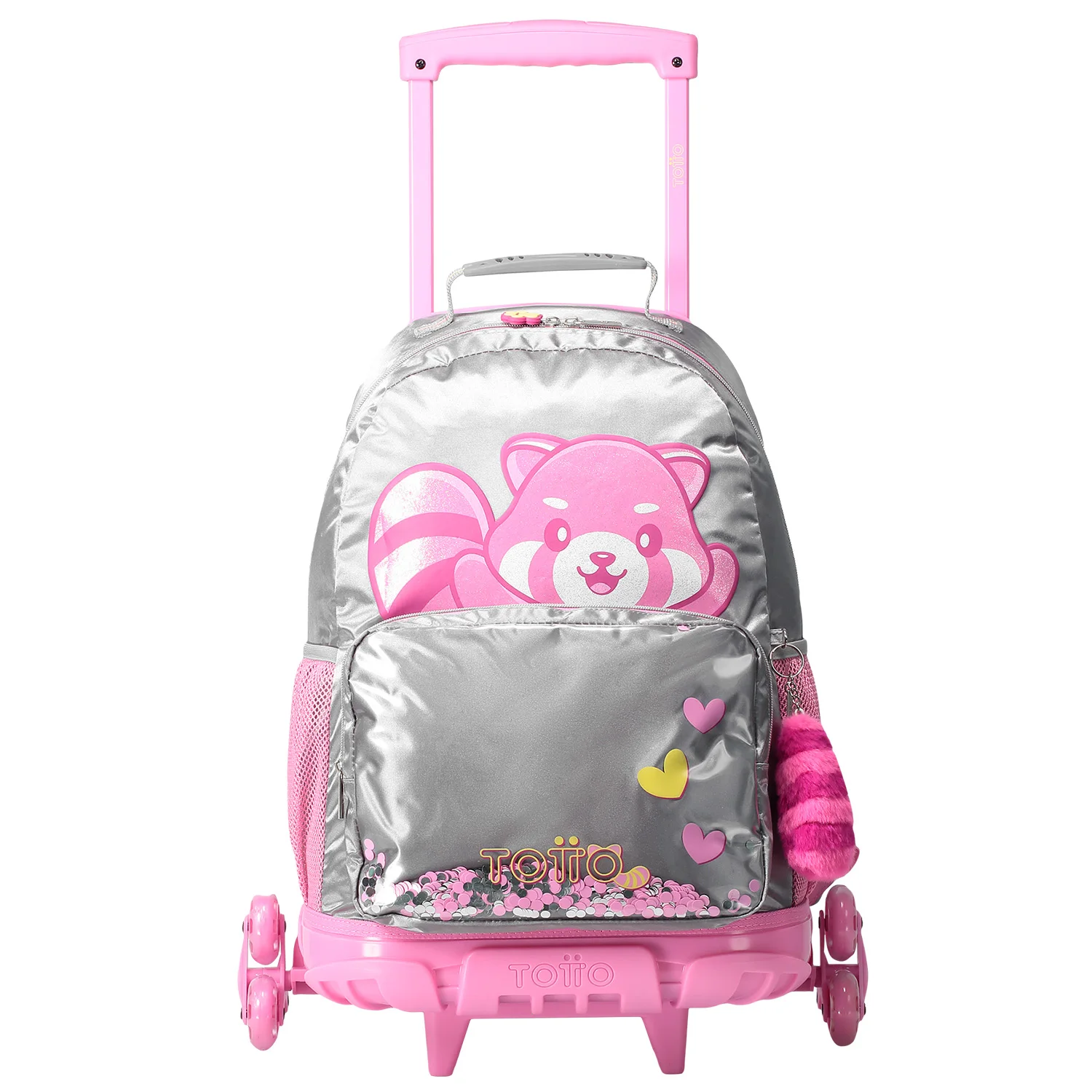 Totto Mochila infantil ruedas Minimalist Material: Poliéster 34.5 x 47 x 22 cm