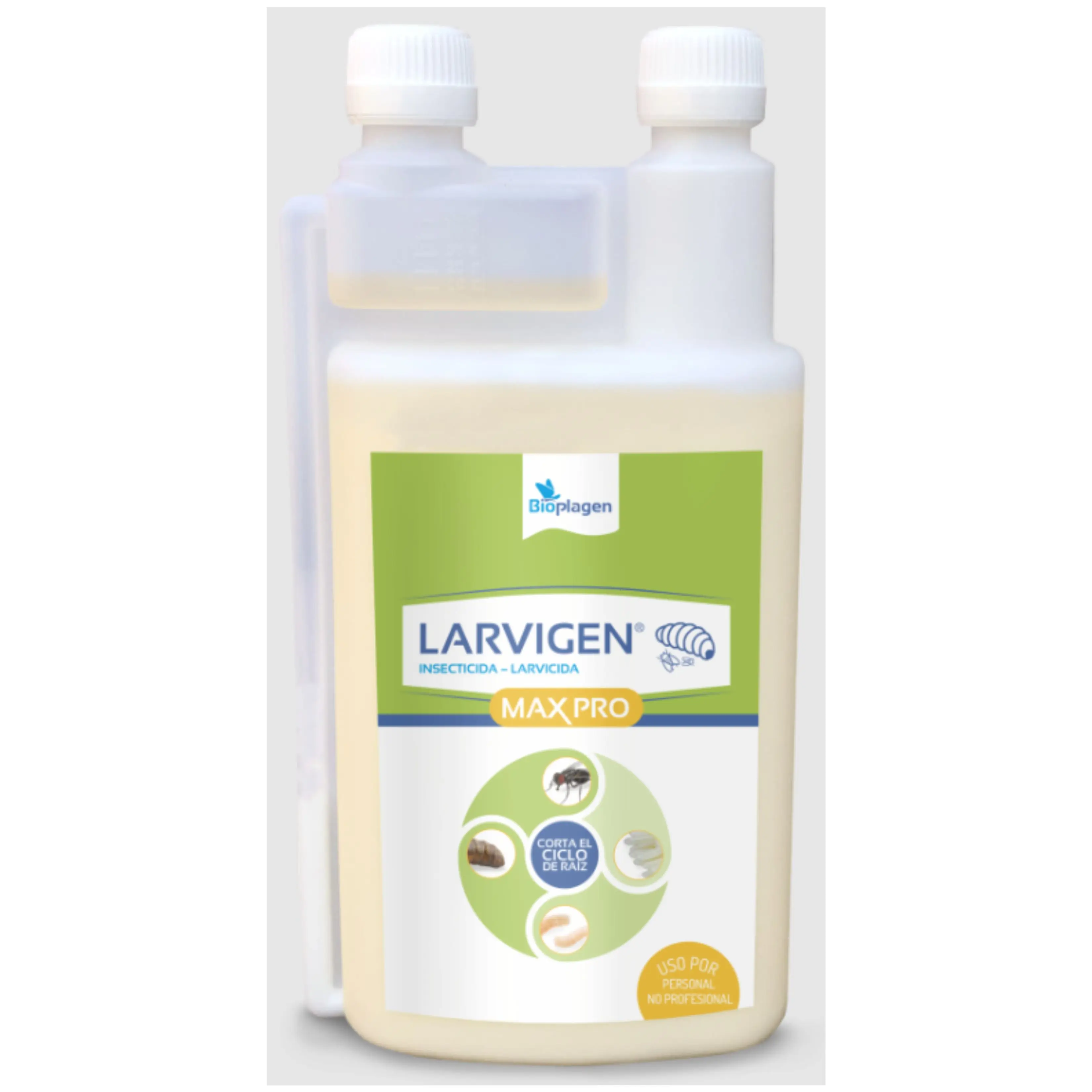 Larvigen Max 1 Litro (Para 100 Lts./Agua) Larvicida-Insecticida-Ovicida Uso Zoosanitario.